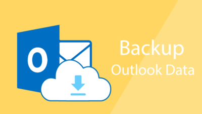 backup of outlook data files