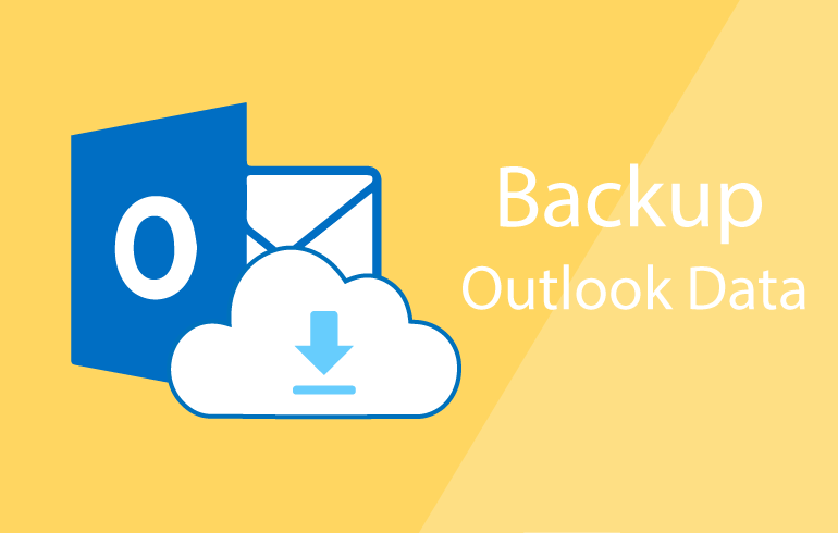 how to create a backup mail folder in outlook