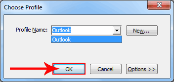 profile name Outlook