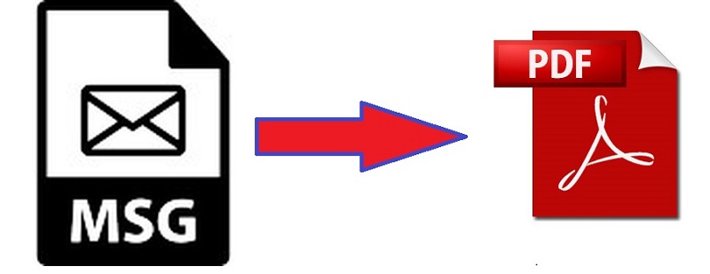 how do i convert a msg file to pdf
