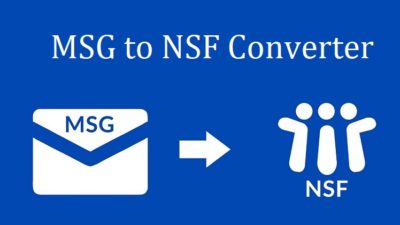 msg to nsf conversion