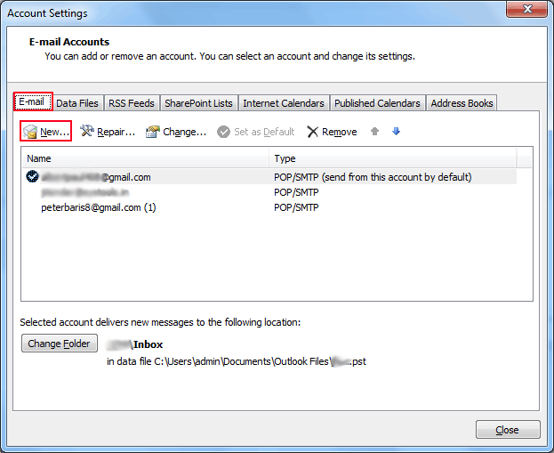 xxxx.pst Cannot Be Accessed