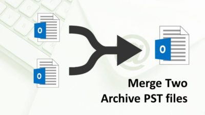 merge Outlook archive files
