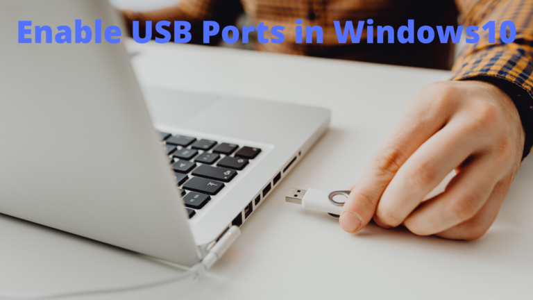 klap egetræ dæk Enable USB Port in Windows 10 Blocked by Admin - 3 Different Tricks