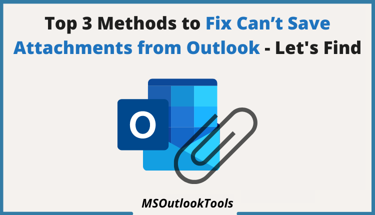 new outlook can't download attachments