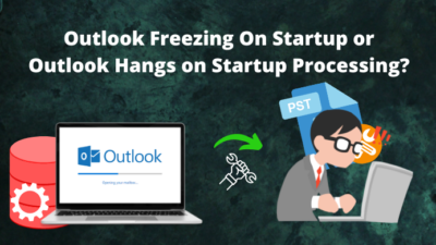 Outlook freezing on startup