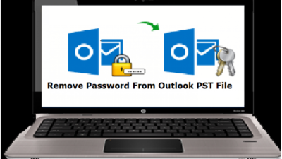 turn off outlook data file password