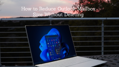 reduce outlook mailbox size