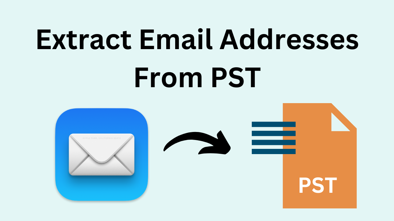 извлечь адреса электронной почты из PST-файлов