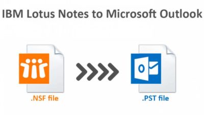 import NSF to outlook