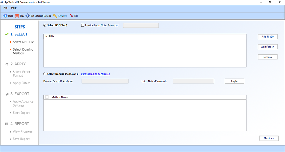 Lotus Notes Database Migration