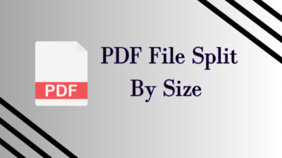PDF file split by size