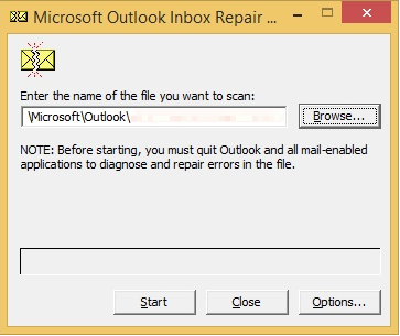 inbox repair tool