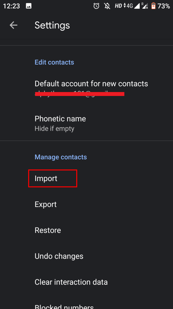 add hotmail contacts to Android