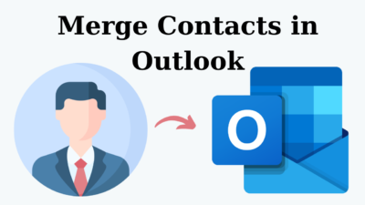 Merge Contacts in Outlook