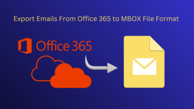 export office 365 emails to mbox files