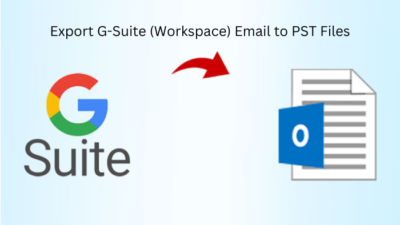 Export G Suite (workspace) to MSG files