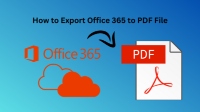how to export office 365 to pdf