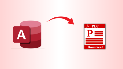 How to Convert Access to PDF File Format
