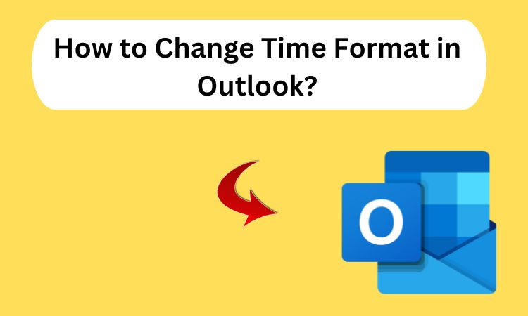 outlook mail time format change