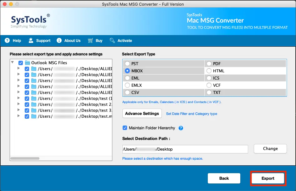 convert outlook msg to mbox