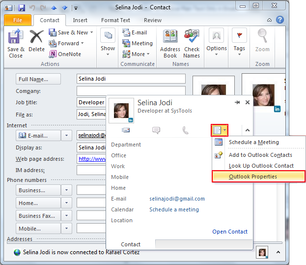 exchangeservice get plain text from html message