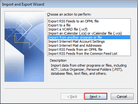 import and export