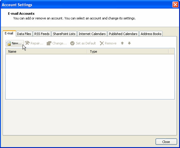 how to set up two email accounts in outlook 2007 how to set up two email accounts in outlook 2007