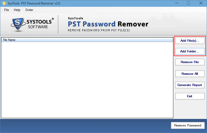 File password