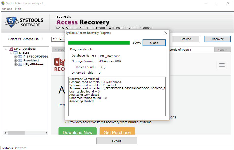 Working of Access Recovery Tool – Step by Step Complete Guide