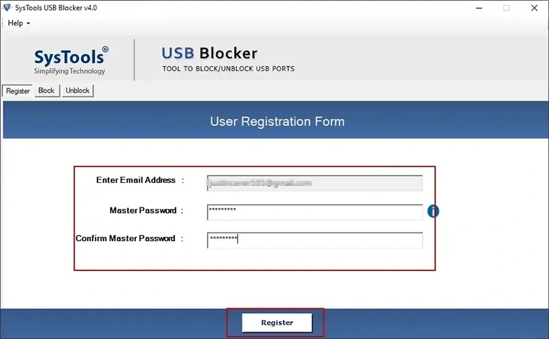 USB-Block-Software